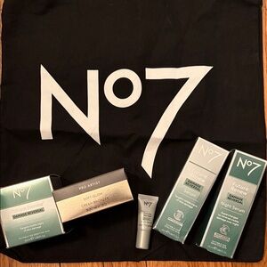 No 7 skin products Future Renew Night Cream, Serum, Night Serum, Cream Bronzer +